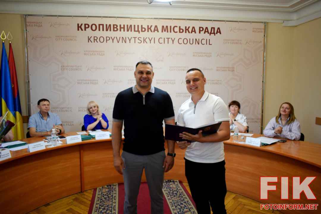Секретар міської ради Кропивницького Олег Колюка