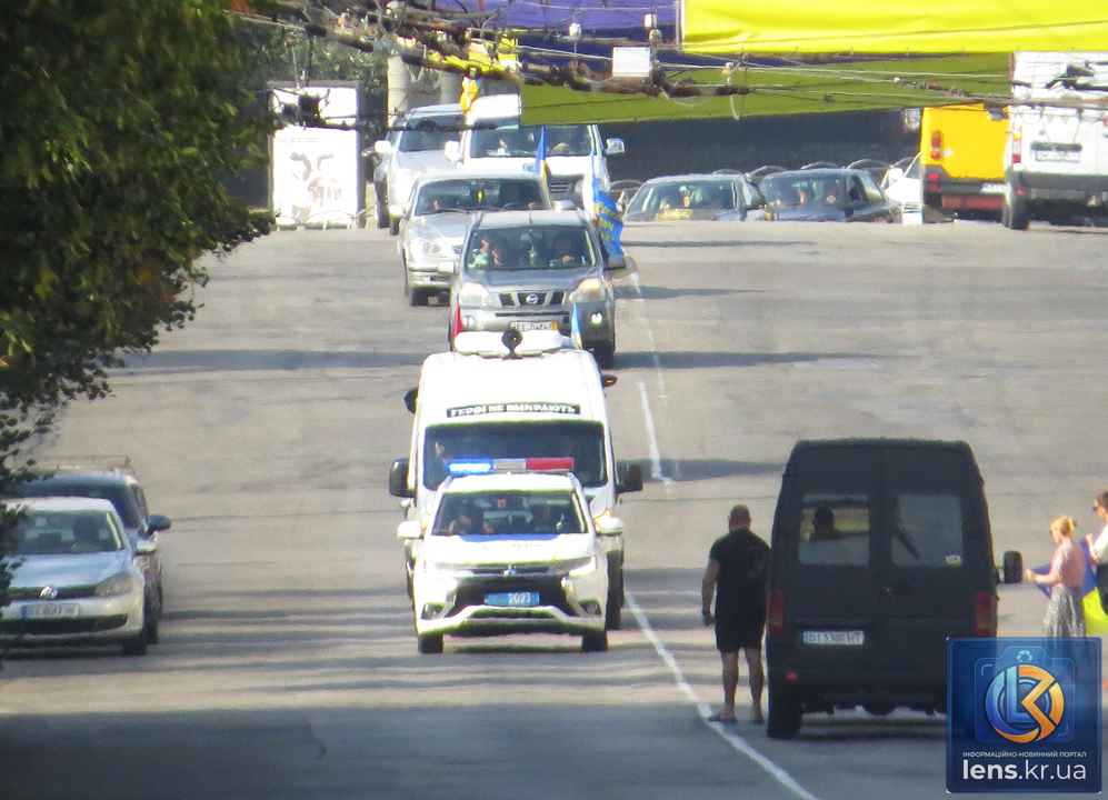 прощання з Героями у Кропивницькому Романом Русіним та Євгеном Пукасом