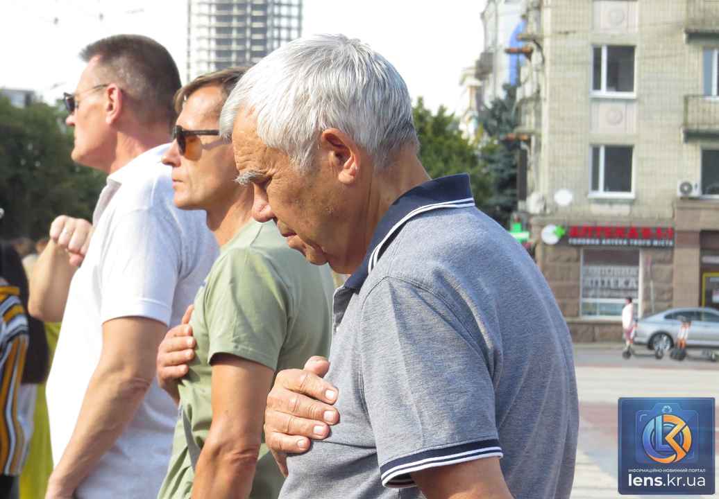 прощання з Героями у Кропивницькому Романом Русіним та Євгеном Пукасом