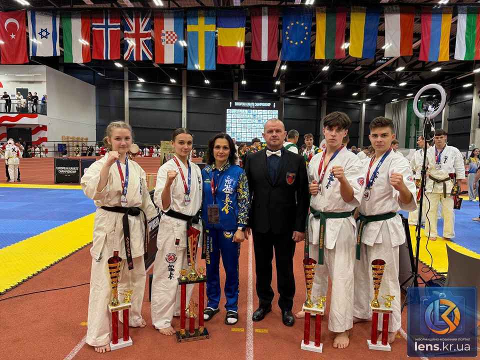 Кропивницькі каратисти на чемпіонату Європи з кіокушинкай у Ризі
