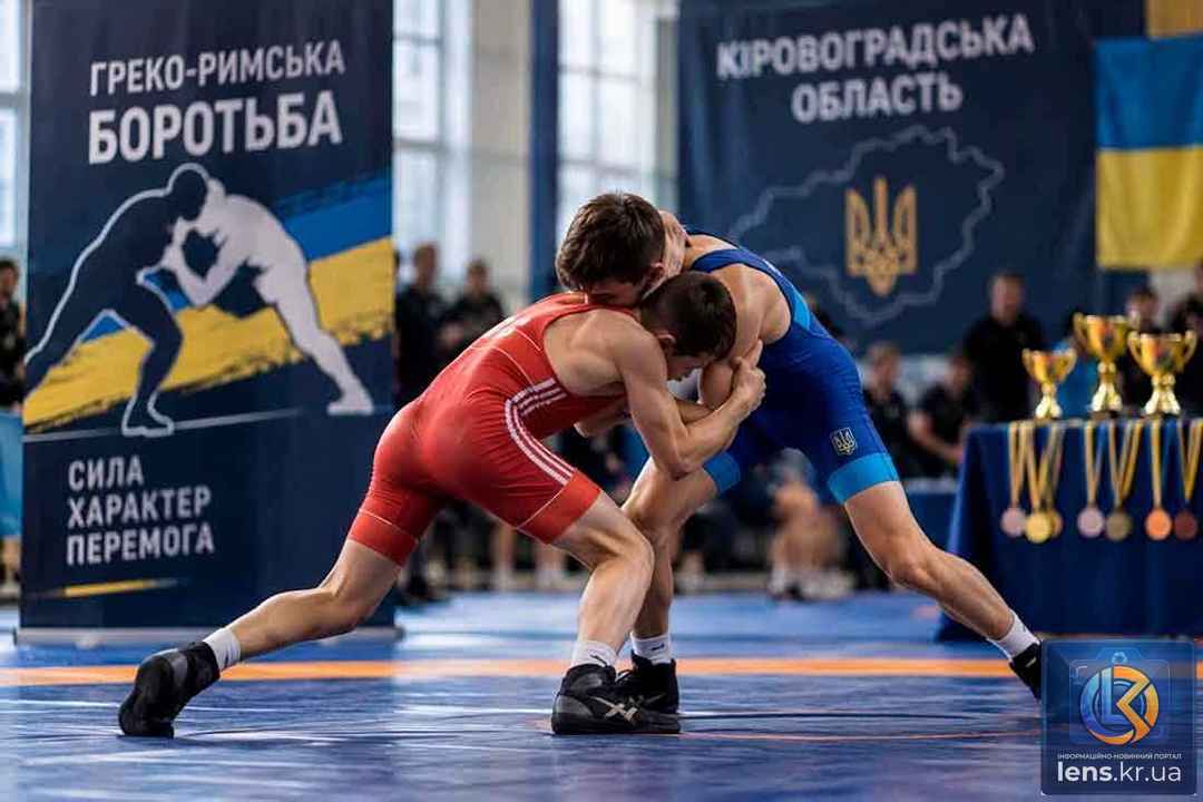 відкритого чемпіонату Кіровоградської області з греко-римської боротьби у Новоукраїнці