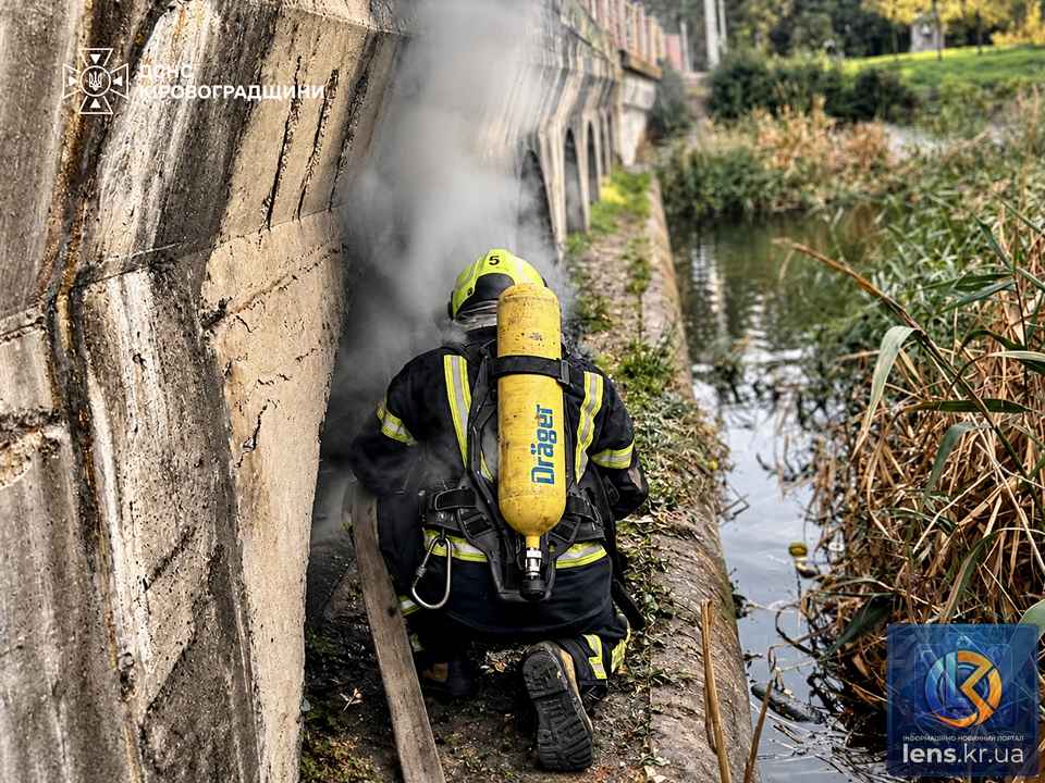 Рятувальники ДСНС ліквідовують пожежі в Кіровоградській області